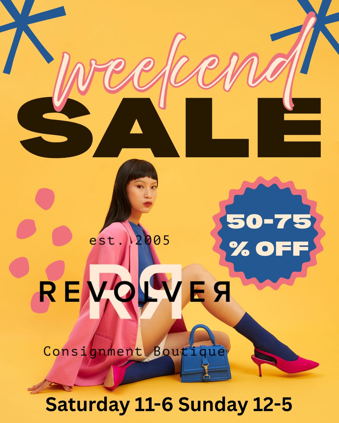 SALE SALE SALE Sat March 11 & Sun March 12