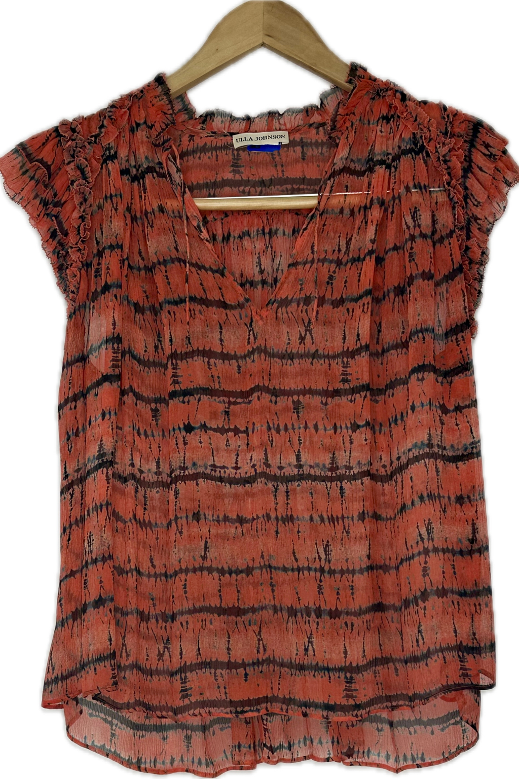 Pre-Owned Ulla Johnson- Orange- Blouse- Sz 2