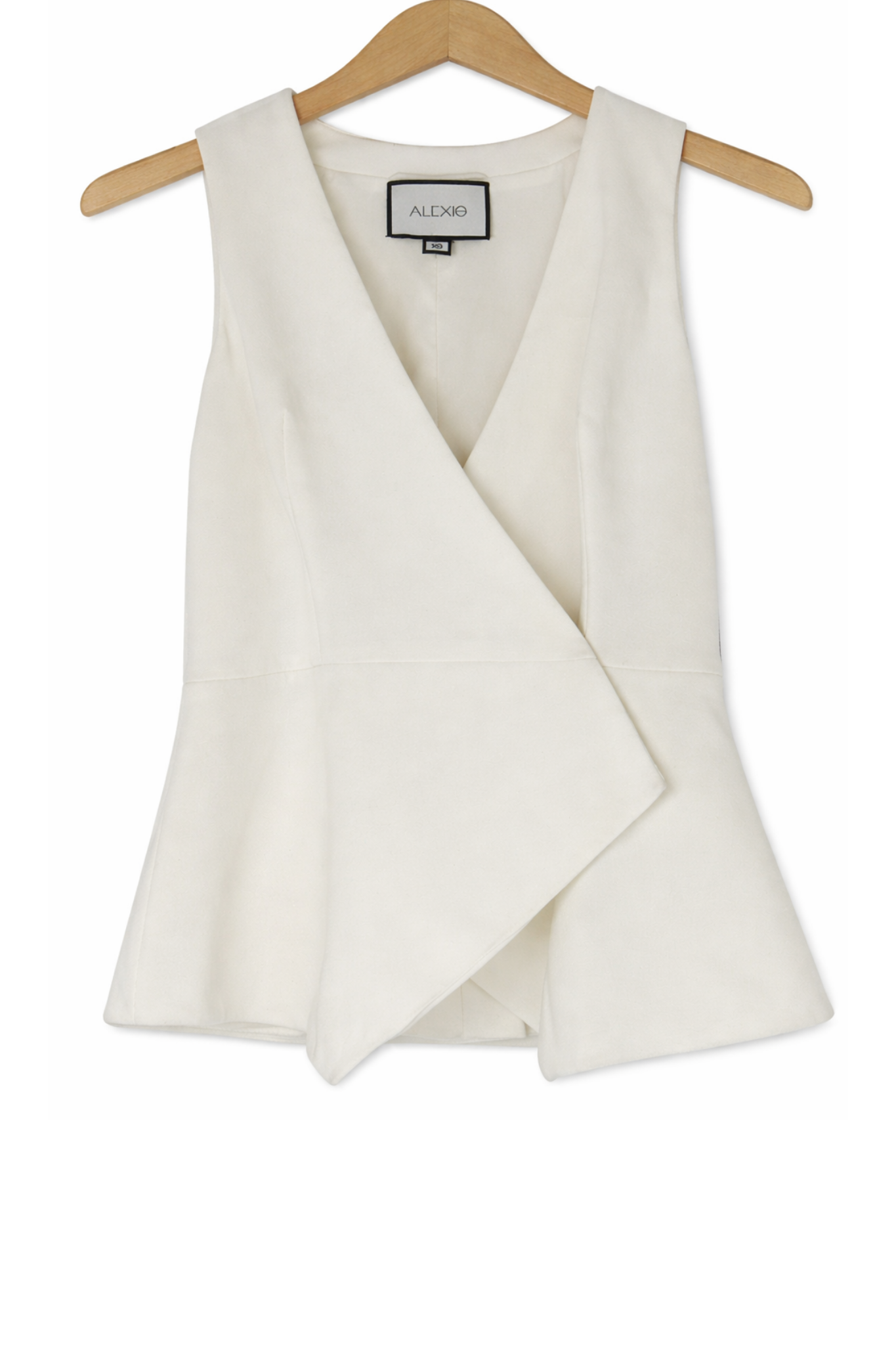 Pre-Owned Alexis-White-Top-Sz XS