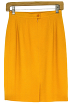 Pre-Owned Escada- Bright Yellow- Skirt Suit- Sz 34