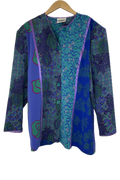 Pre-Owned Maggie Shepherd- Mint/ Purple Multi- Set- Sz L