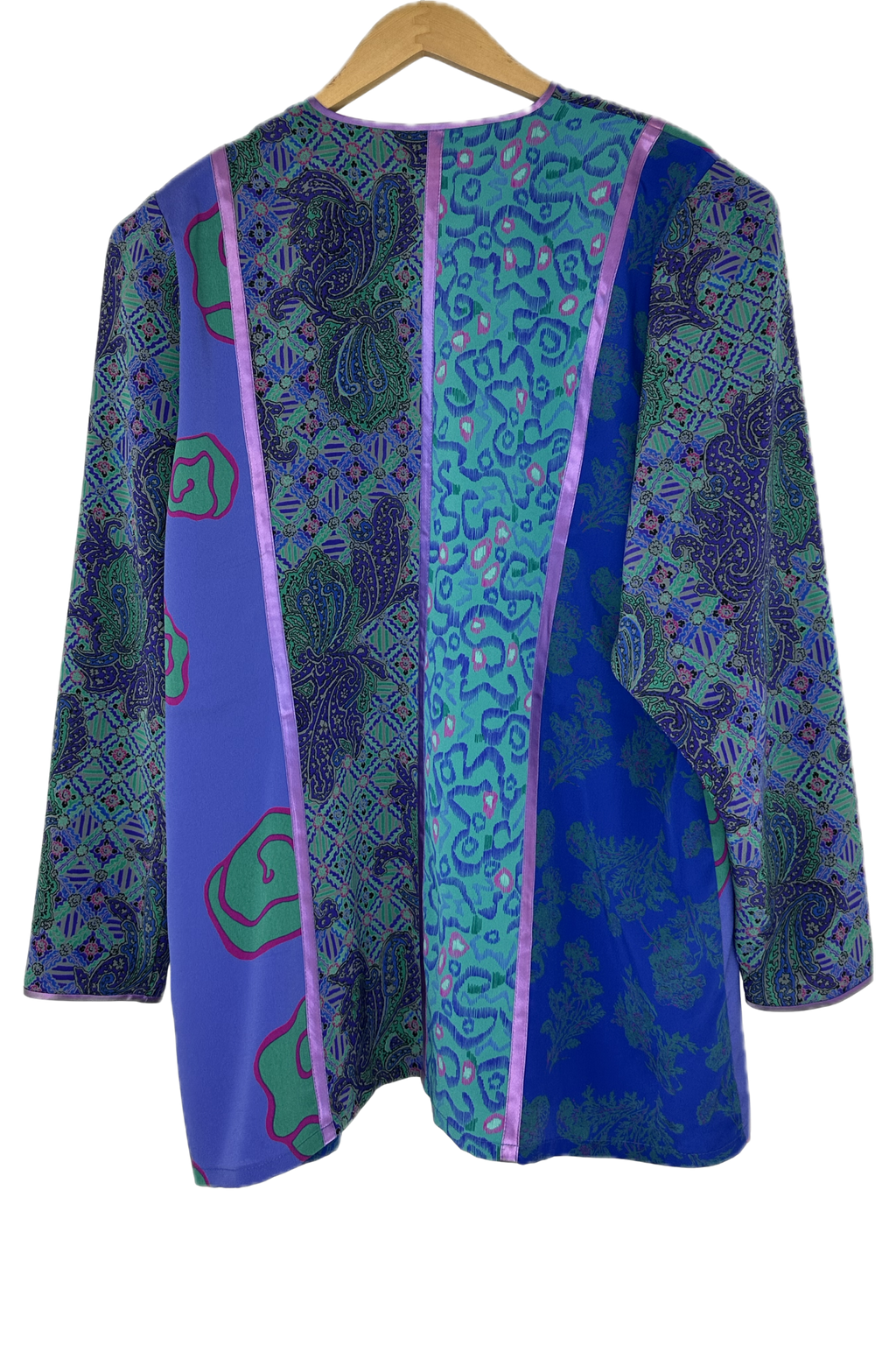 Pre-Owned Maggie Shepherd- Mint/ Purple Multi- Set- Sz L