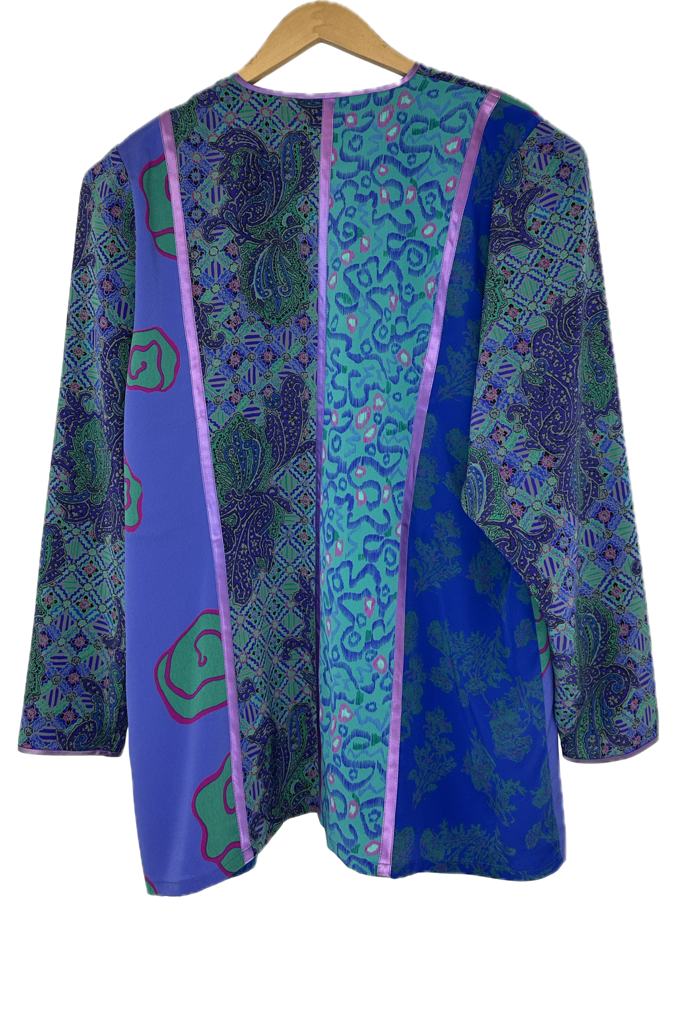 Pre-Owned Maggie Shepherd- Mint/ Purple Multi- Set- Sz L