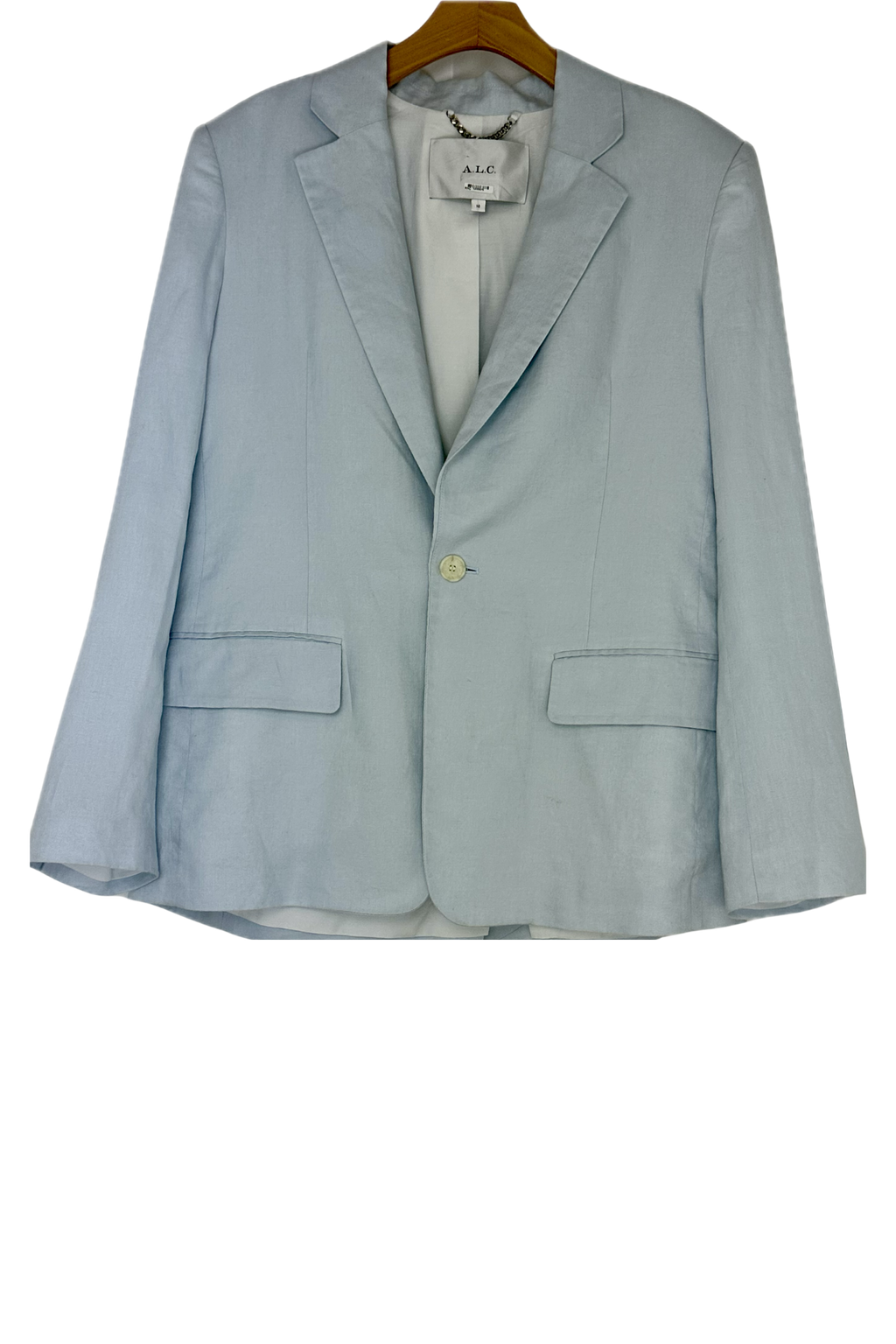 Pre-Owned ALC-Light Blue- Blazer- Sz 10