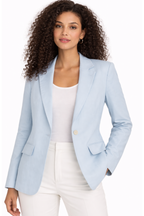 Pre-Owned ALC-Light Blue- Blazer- Sz 10