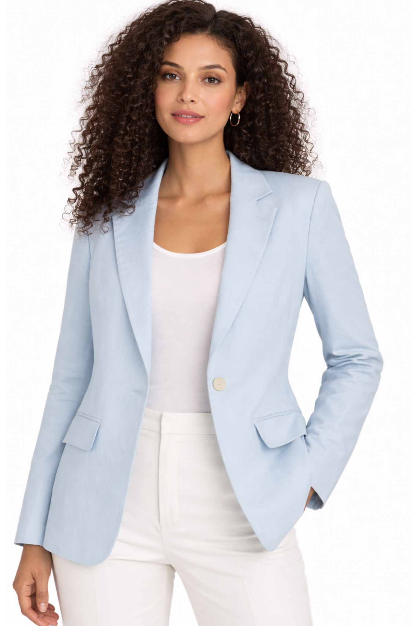 Pre-Owned ALC-Light Blue- Blazer- Sz 10