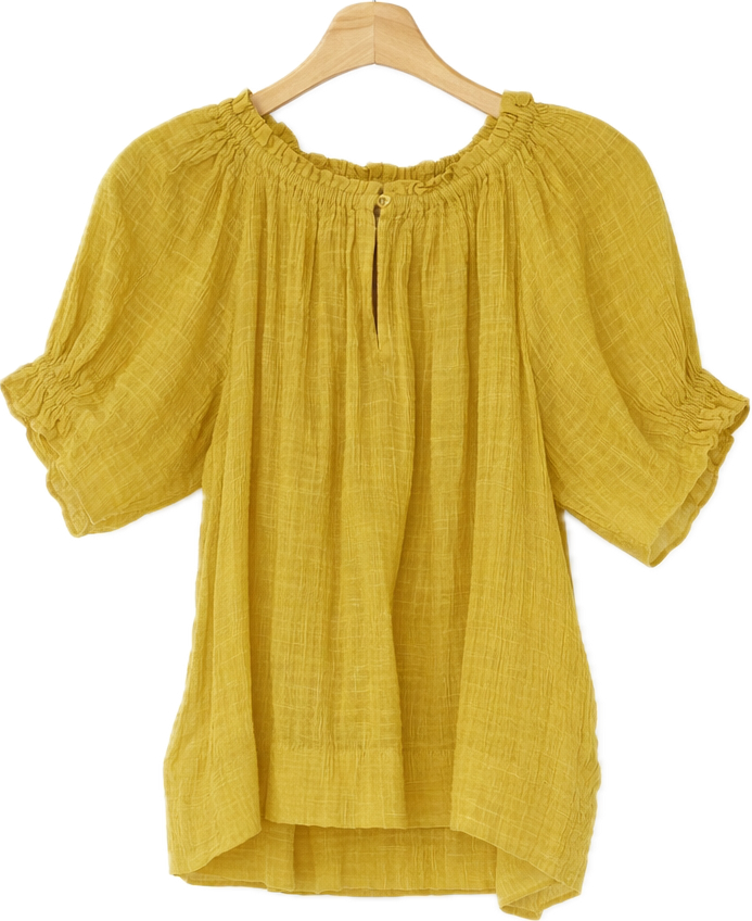 Pre-Owned APiece Apart NY- Yellow- Blouse- Sz S