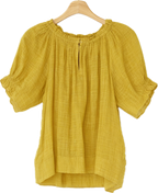 Pre-Owned APiece Apart NY- Yellow- Blouse- Sz S
