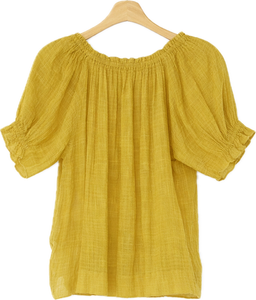 Pre-Owned APiece Apart NY- Yellow- Blouse- Sz S