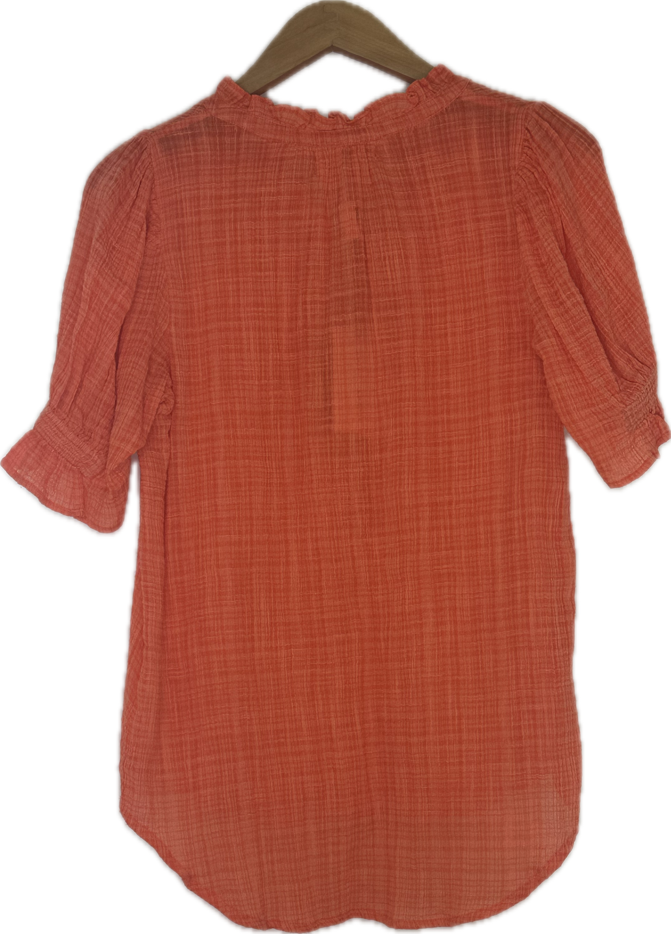 Pre-Owned APiece Apart NY- Coral- Blouse- Sz S