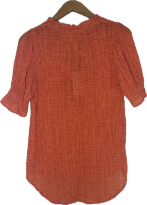 Pre-Owned APiece Apart NY- Coral- Blouse- Sz S