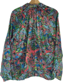 Anntian-Pink and Blue Multi-Blouse- Sz S