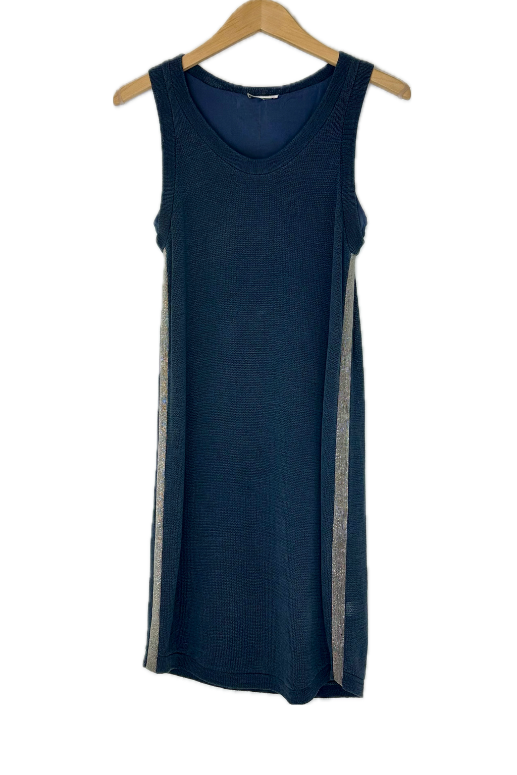 Pre-Owned Brunello Cucinelli- Navy- Dress- Sz M