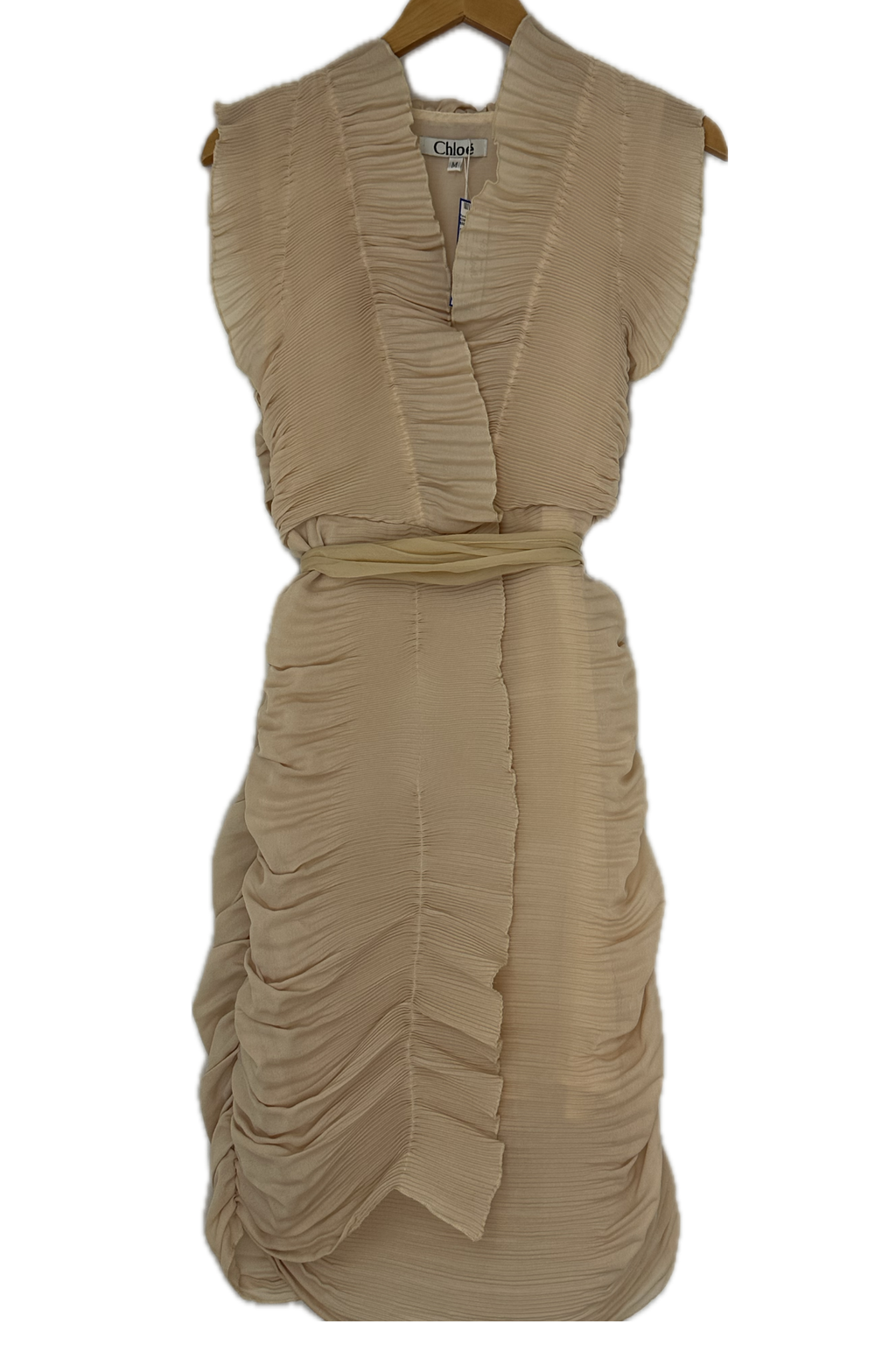 Pre-Owned Chloé- Cream- Dress- Sz M