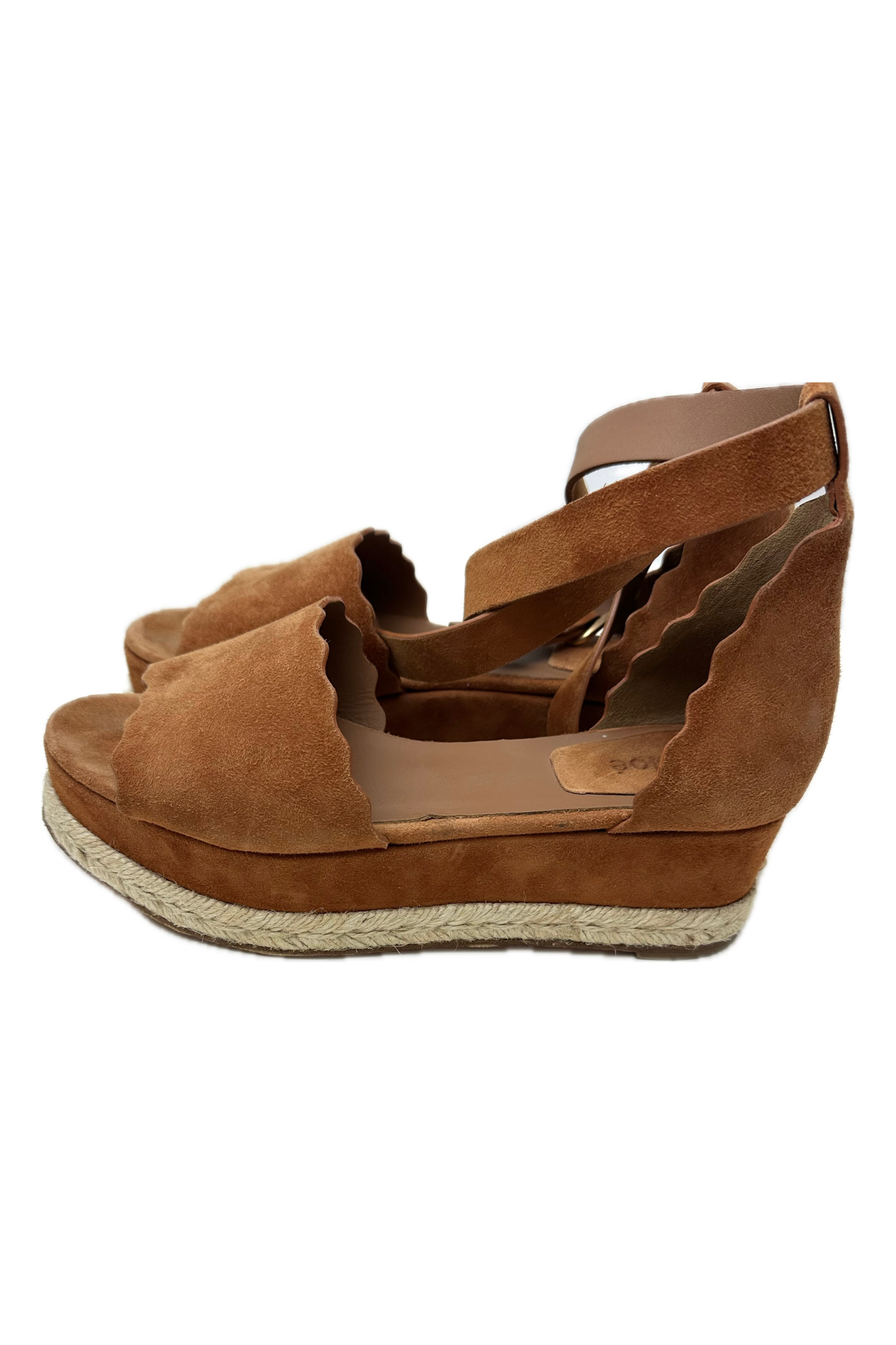 Pre-Owned Chloé- Brown- Sandals- Sz 38