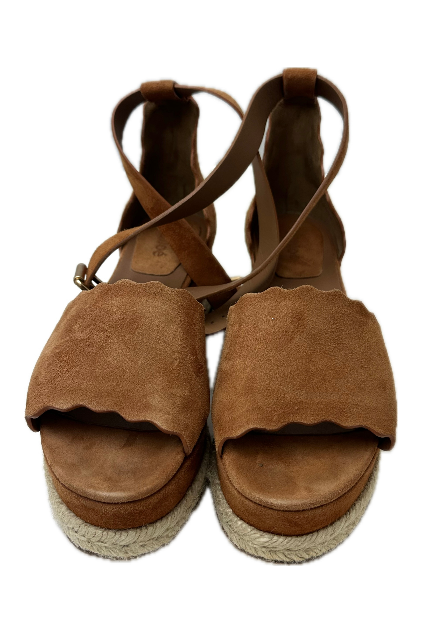 Pre-Owned Chloé- Brown- Sandals- Sz 38