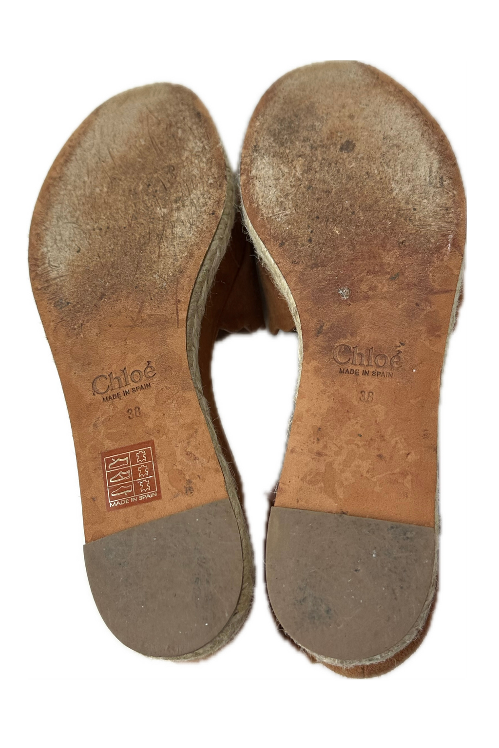 Pre-Owned Chloé- Brown- Sandals- Sz 38