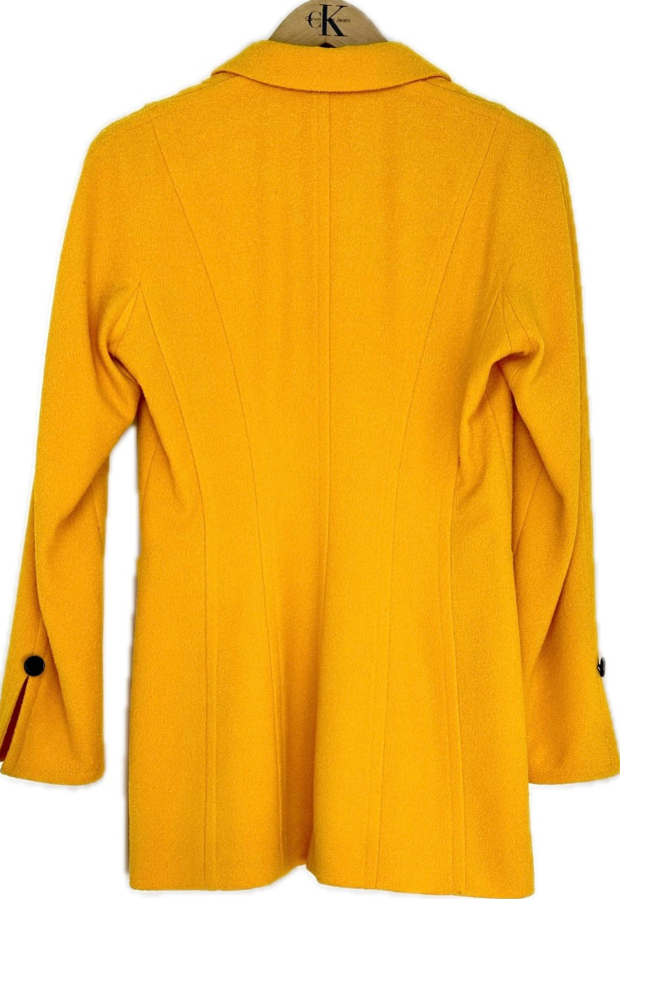 Pre-Owned Escada- Bright Yellow- Skirt Suit- Sz 34