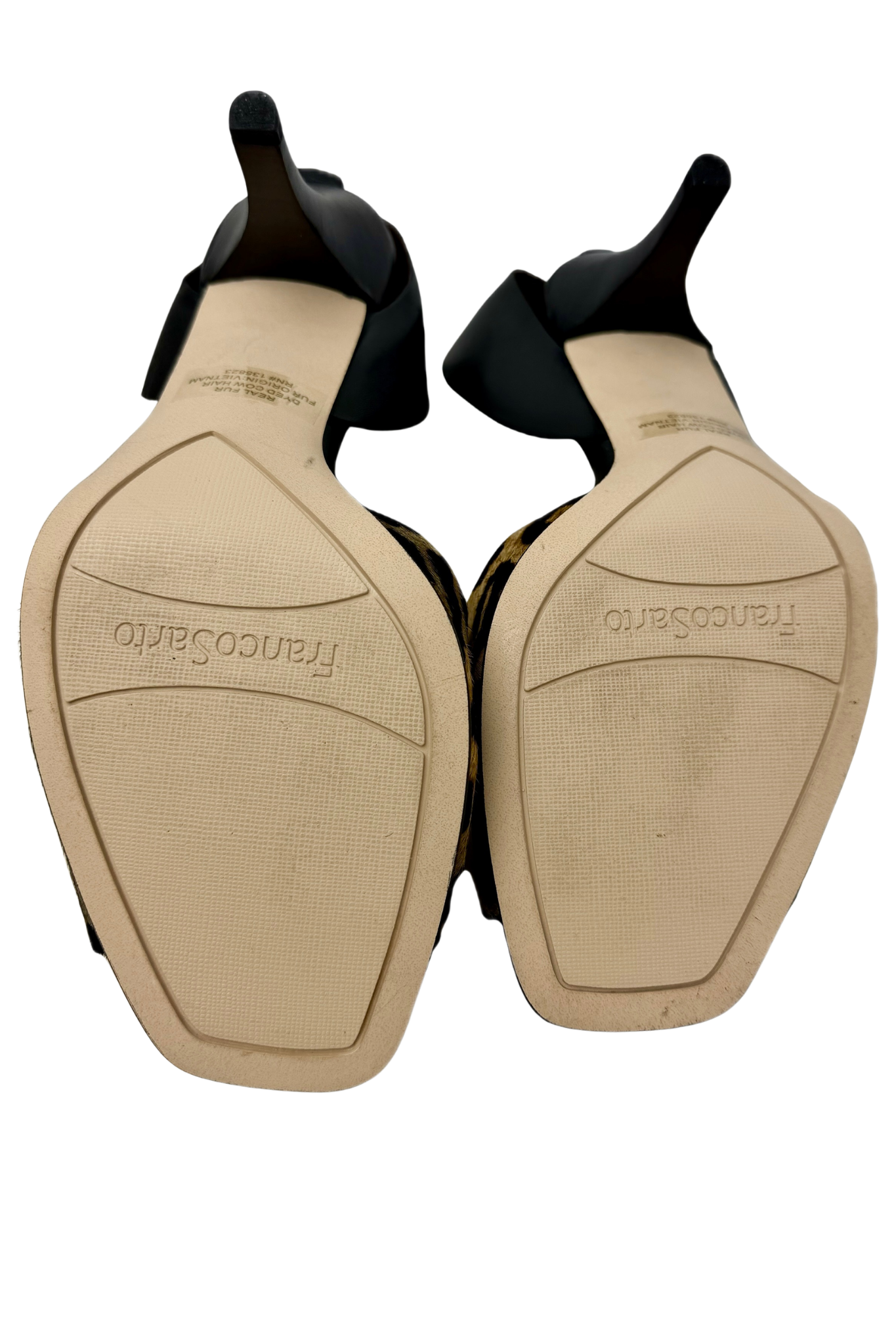 Pre-Owned Franco Sarto- Brown/Black Multi- Heels- Sz 8