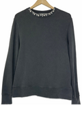 Pre-Owned Golden Goose- Dark Gray- Embellished Crewneck- Sz M