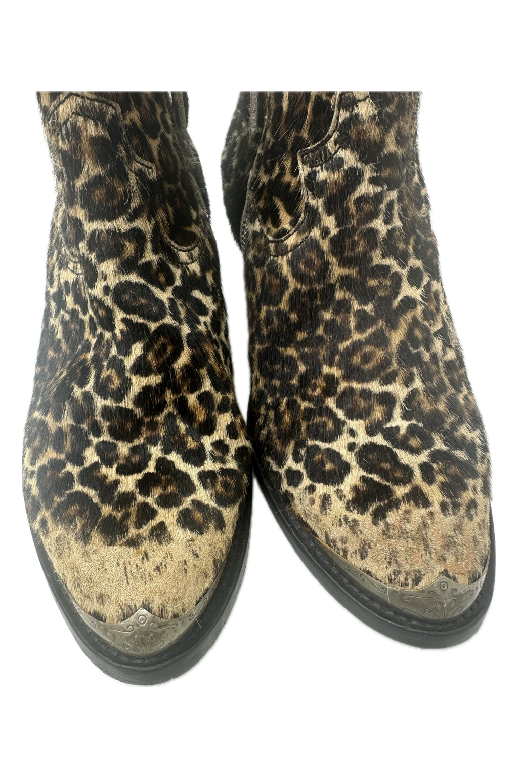 Pre-Owned Golden Goose Limited Series- Brown/Black Multi- Boots- Sz 37