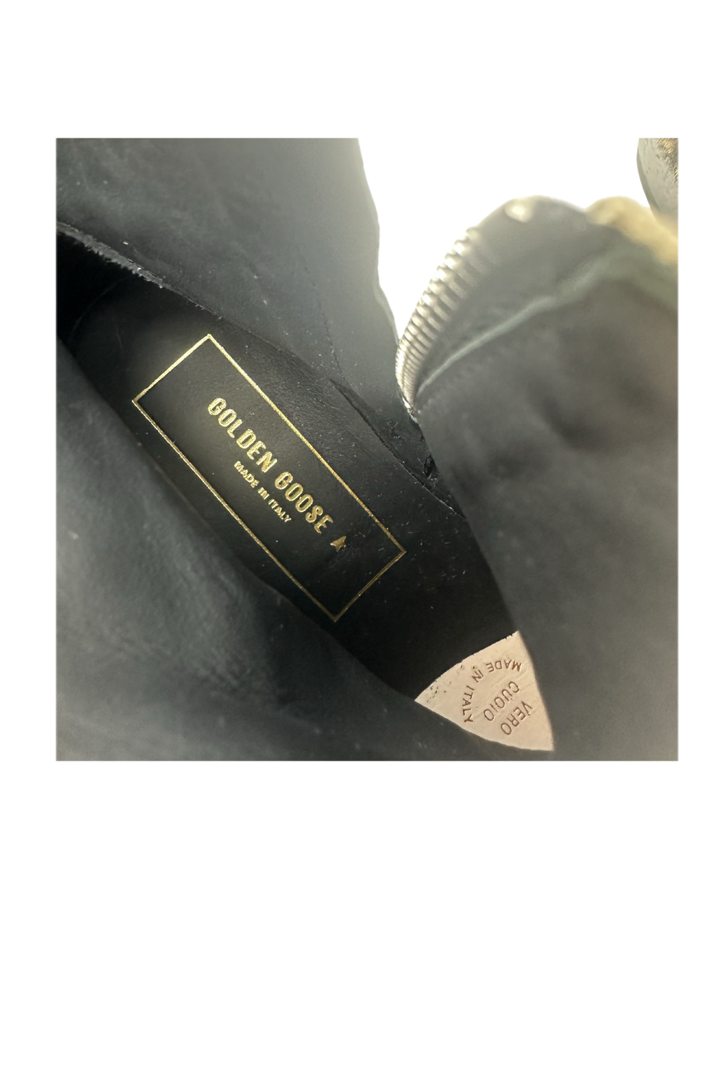 Pre-Owned Golden Goose Limited Series- Brown/Black Multi- Boots- Sz 37