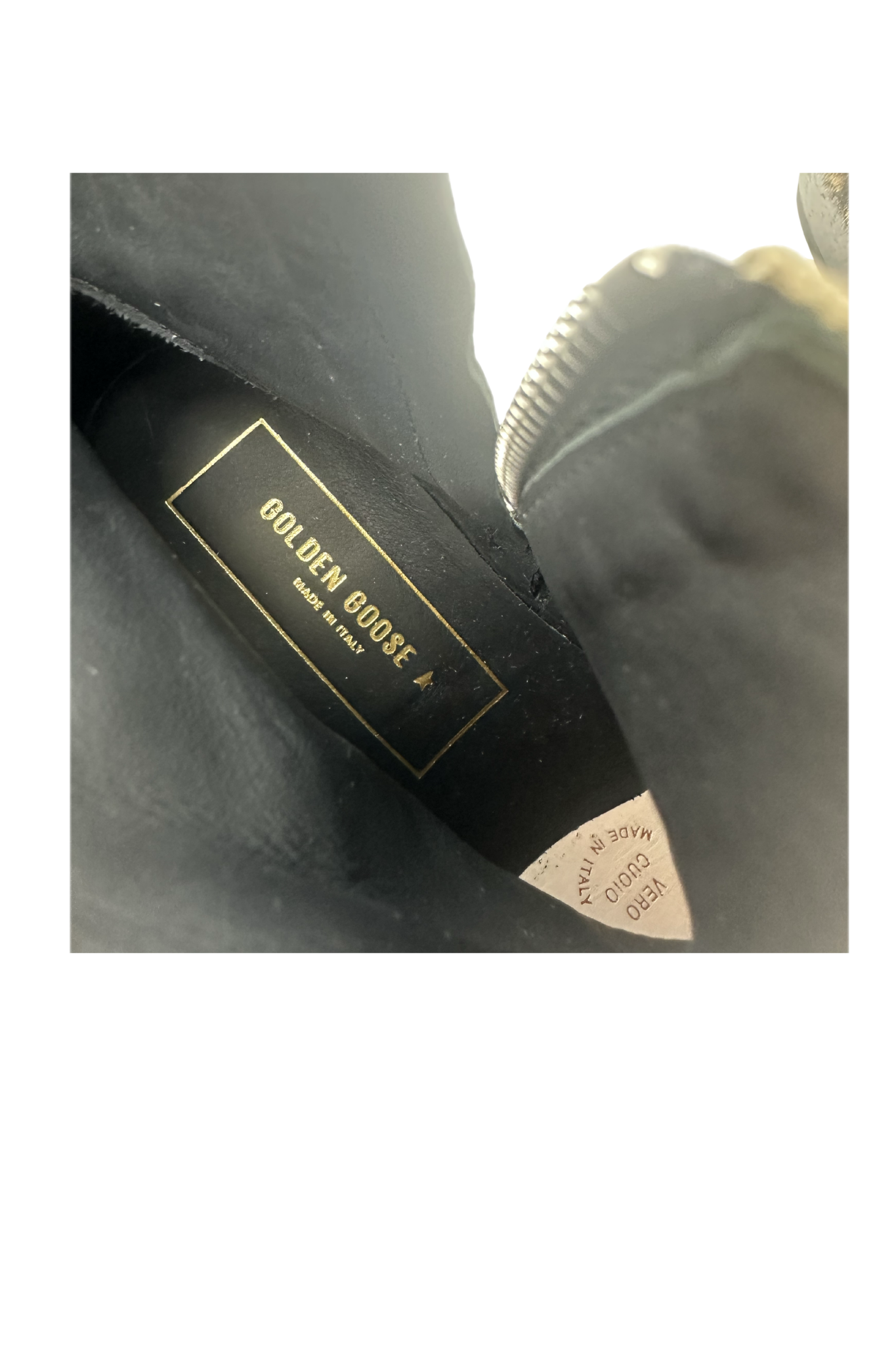 Pre-Owned Golden Goose Limited Series- Brown/Black Multi- Boots- Sz 37