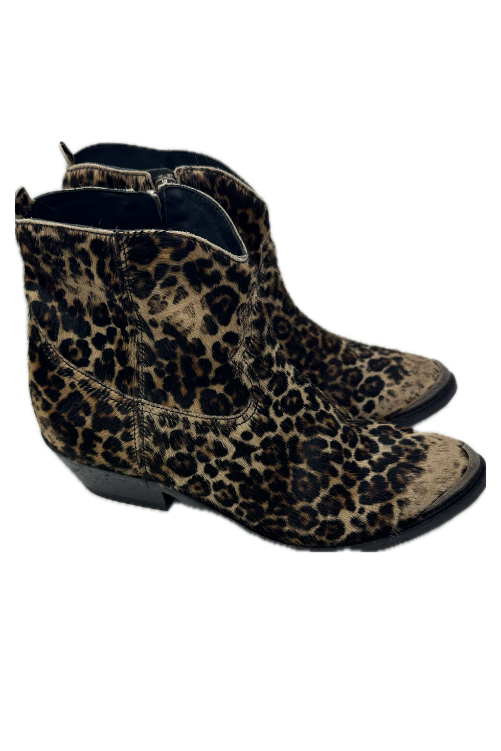 Pre-Owned Golden Goose Limited Series- Brown/Black Multi- Boots- Sz 37