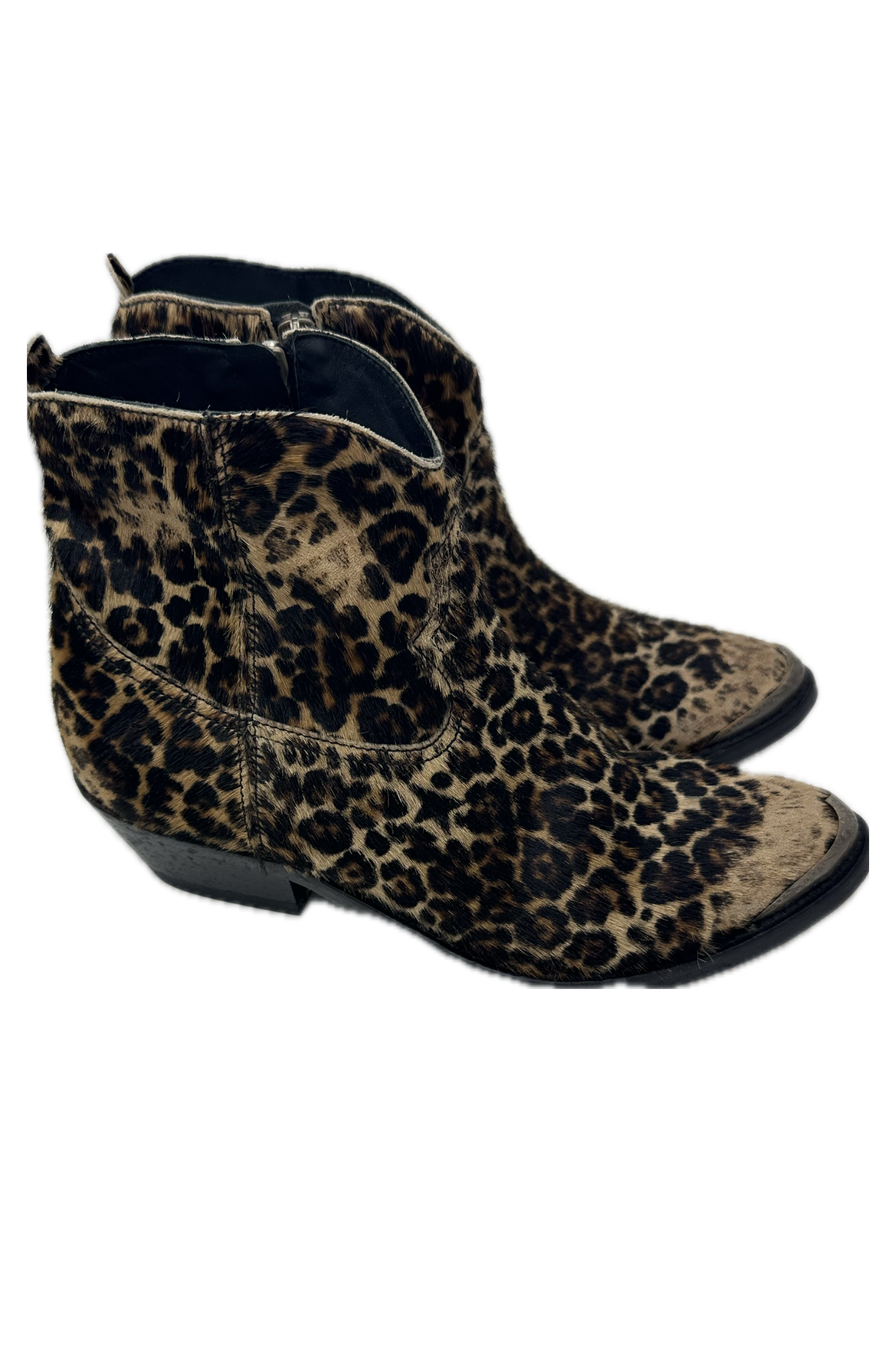 Pre-Owned Golden Goose Limited Series- Brown/Black Multi- Boots- Sz 37