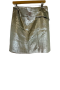 Pre-Owned Halston Heritage- Silver- Skirt- Sz 10