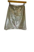 Pre-Owned Halston Heritage- Silver- Skirt- Sz 10