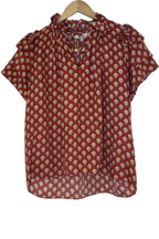 Pre-Owned Hunter Bell NY- Red- Blouse- Sz XS