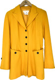 Escada- Bright Yellow- Skirt Suit- Sz 34