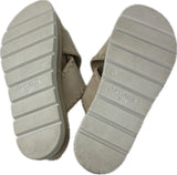 J/Slides NYC- Beige- Sandals- Sz 7.5
