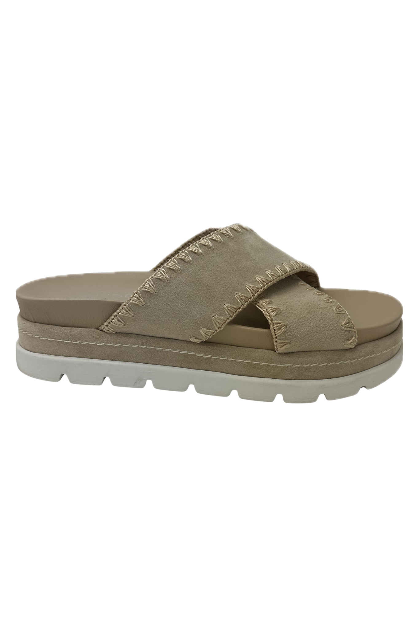 Pre-Owned J/Slides NYC- Beige- Sandals- Sz 7.5