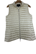 Pre-Owned Lafayette 148 New York- Cream- Vest- Sz S