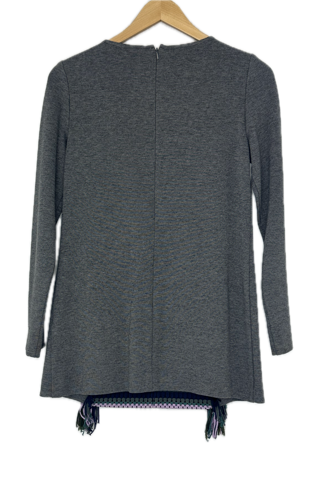 Pre-Owned Lela Rose- Gray- Top- Sz 4