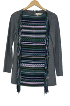 Pre-Owned Lela Rose- Gray- Top- Sz 4