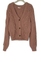 Pre-Owned Louise Misha- Pink- Cardigan- Sz S