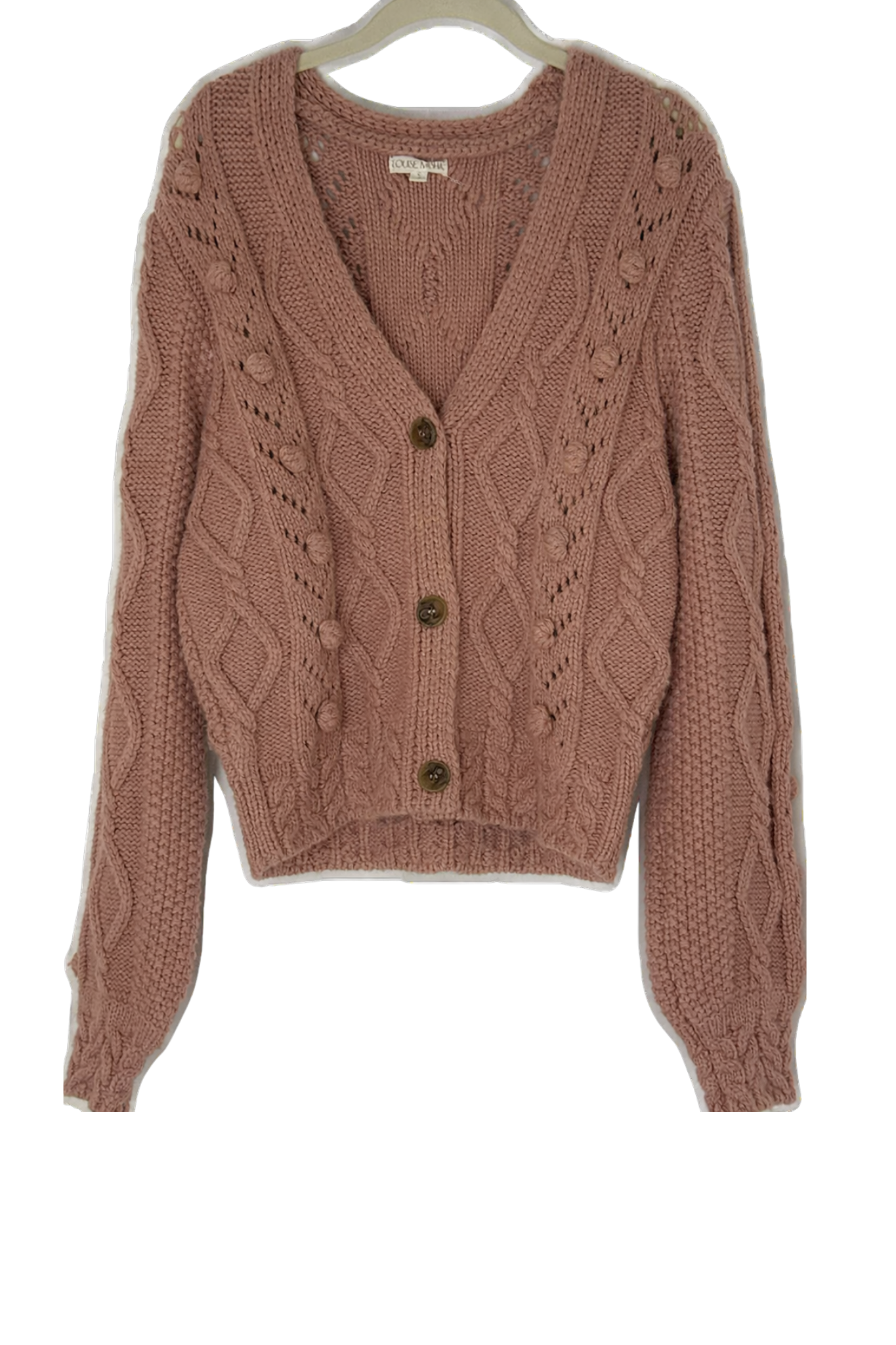 Pre-Owned Louise Misha- Pink- Cardigan- Sz S