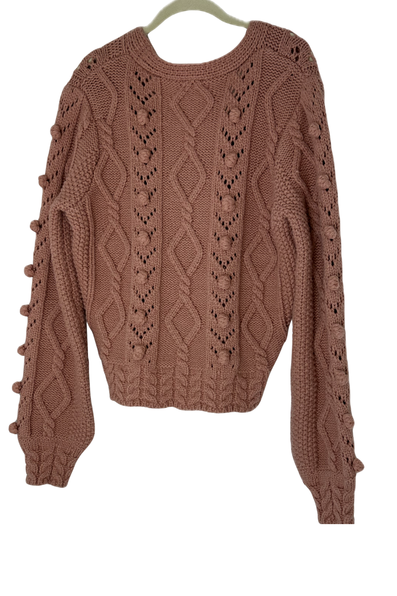 Pre-Owned Louise Misha- Pink- Cardigan- Sz S