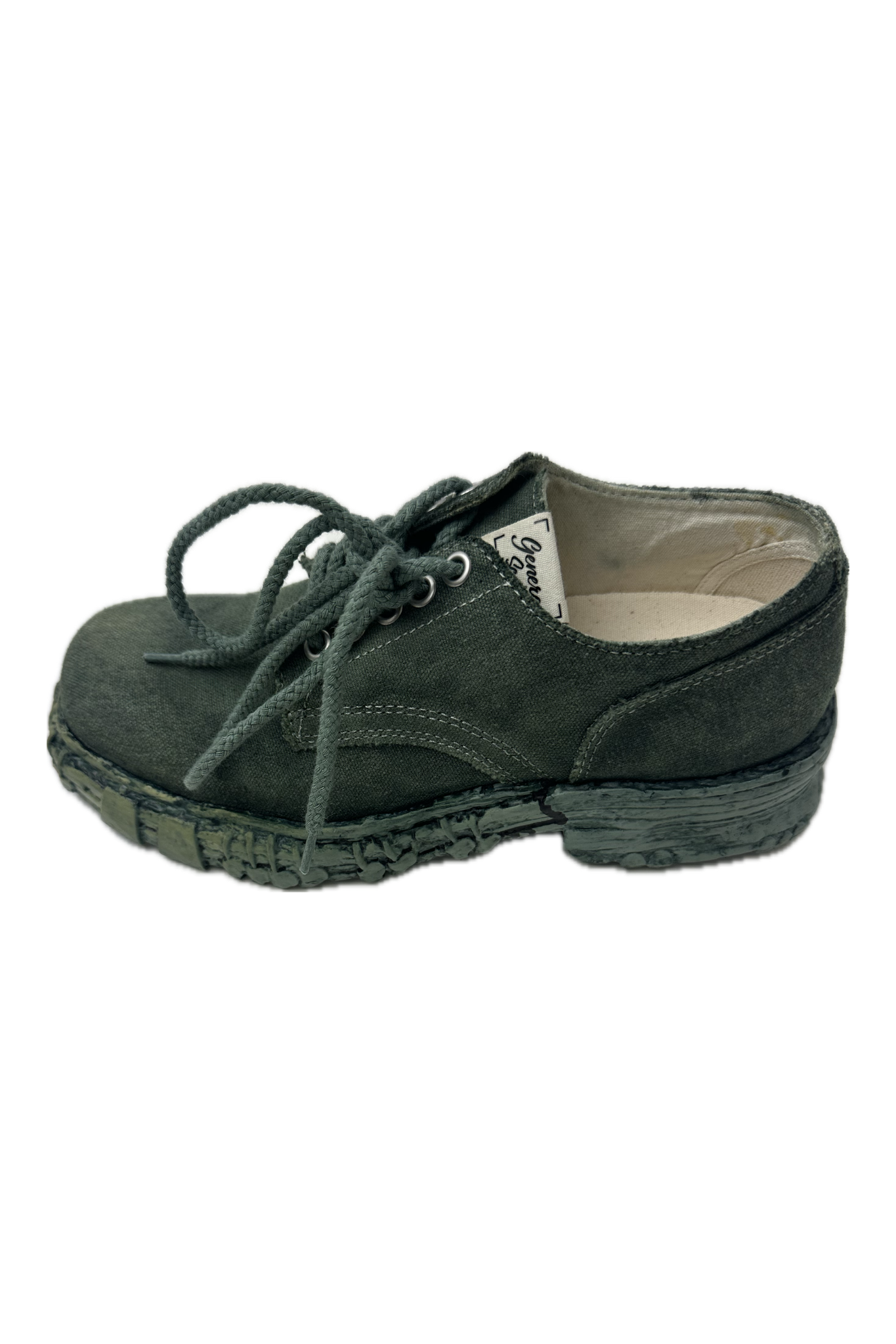 Pre-Owned Maison Mihora- Green- Oxfords- Sz 39