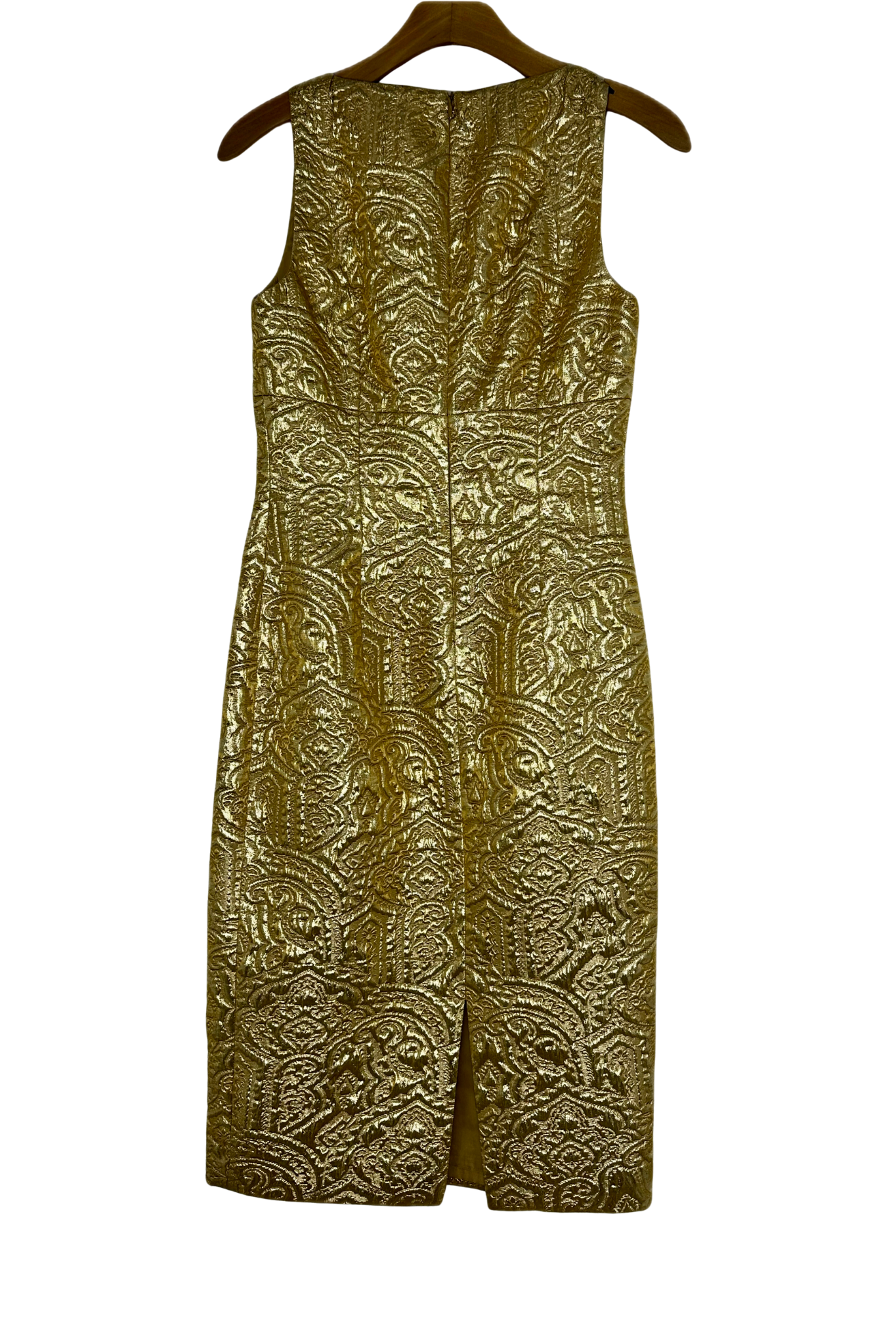 Pre-Owned Michael Kors- Gold- Dress- Sz 4