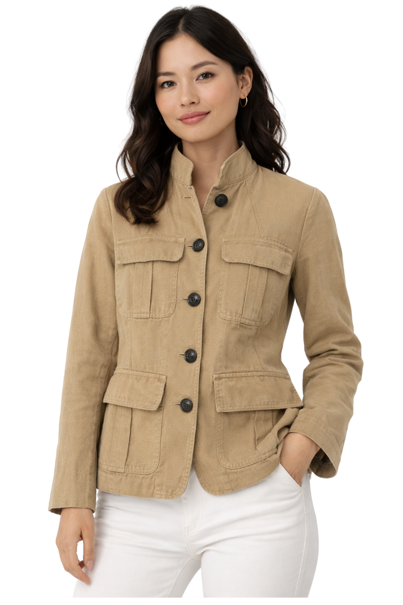 Pre-Owned Nili Lotan- Beige- Jacket- Sz XS