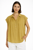 Nili Lotan- Yellow- Blouse- Sz XS