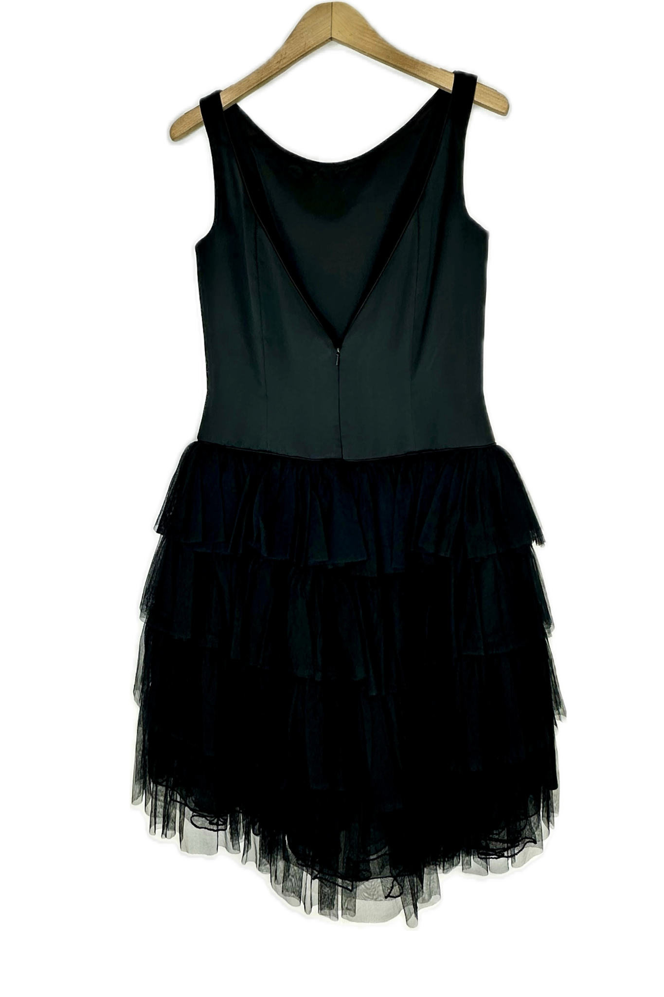 Pre-Owned Jenny Packham for Saks Fifth Ave- Black- Sz 10 Pre-Owned Jenny Packham for Saks Fifth Ave- Black- Sz 10