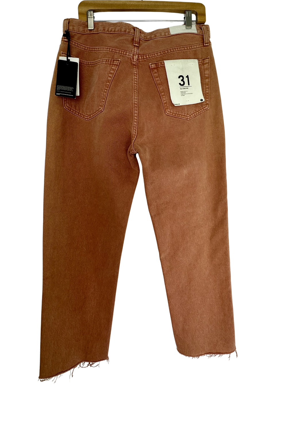Pre-Owned Re/Done- Burnt Orange- Jeans- Sz 31