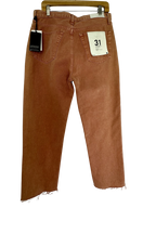 Pre-Owned Re/Done- Burnt Orange- Jeans- Sz 31