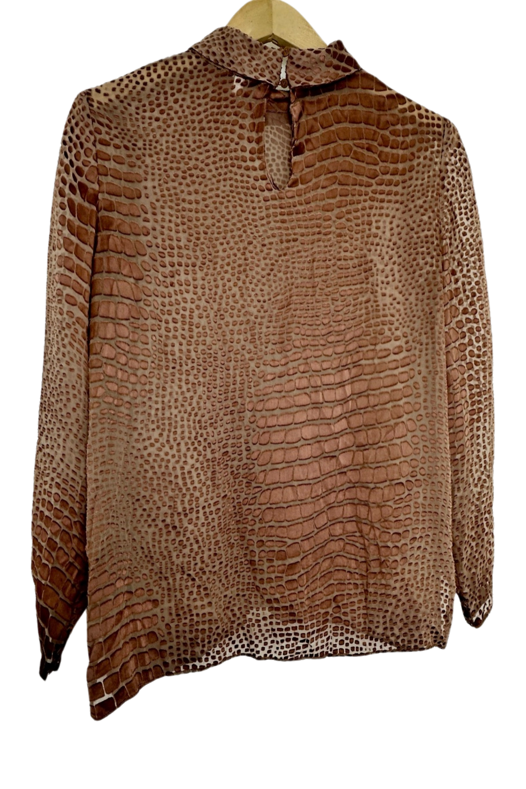 Pre-Owned Reiss- Brown- Top- Sz 4