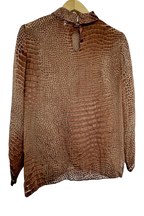 Pre-Owned Reiss- Brown- Top- Sz 4